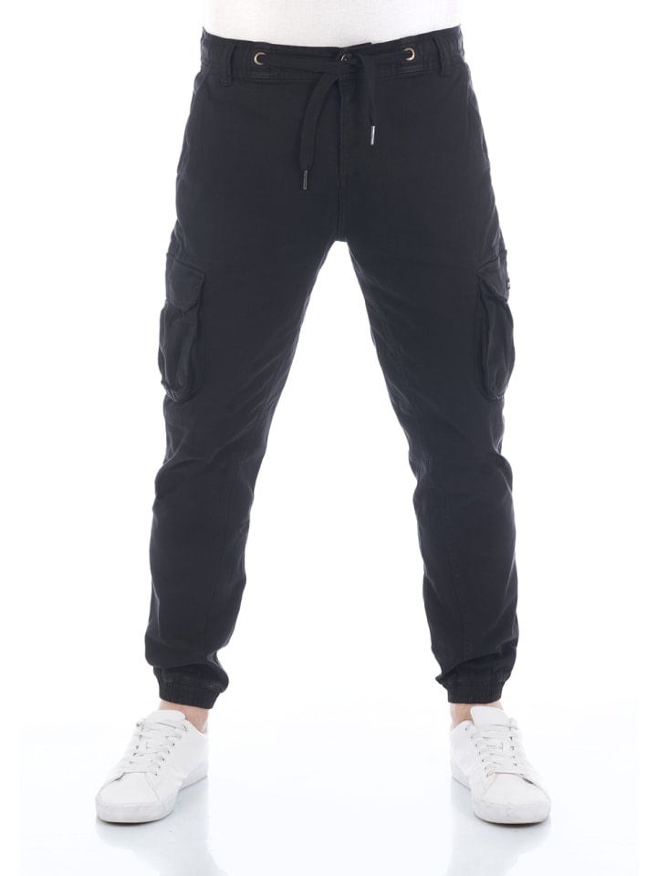 riverso  Cargo RIVHanno slim in Schwarz günstig kaufen