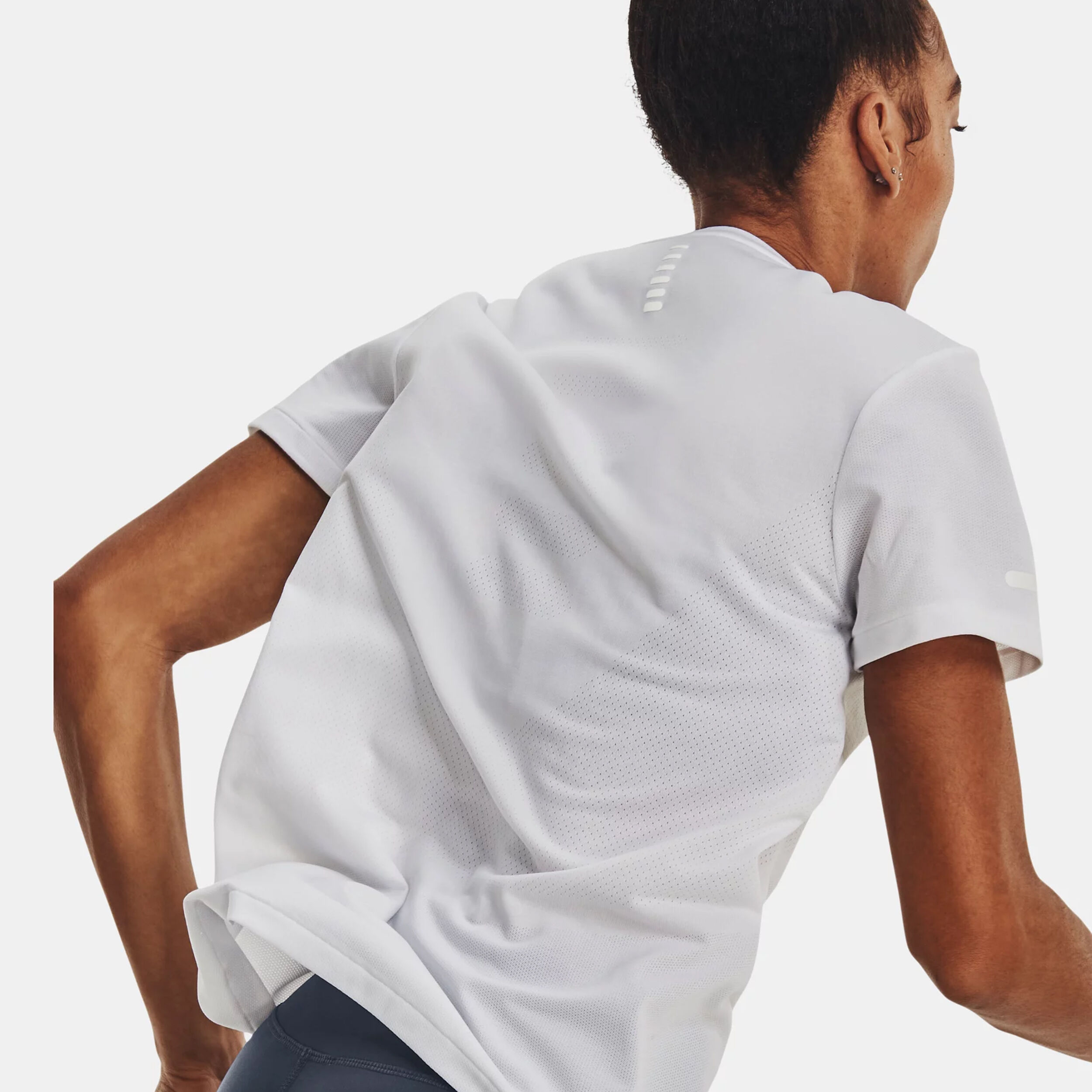 Seamless Stride Laufshirt Damen - Weiß