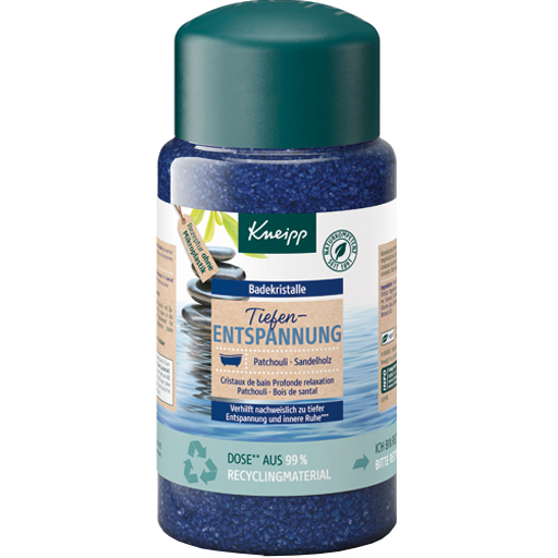 KNEIPP Badekristalle Tiefenentspannung Patchouli  600 g  Salz