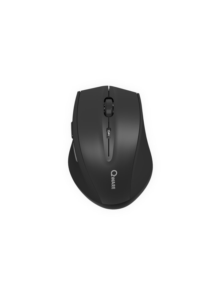 COFI 1453 Qware Bolton Funkmaus – Kabellose Office-Maus für Laptop & PC Schwarz in Schwarz günstig kaufen onesize