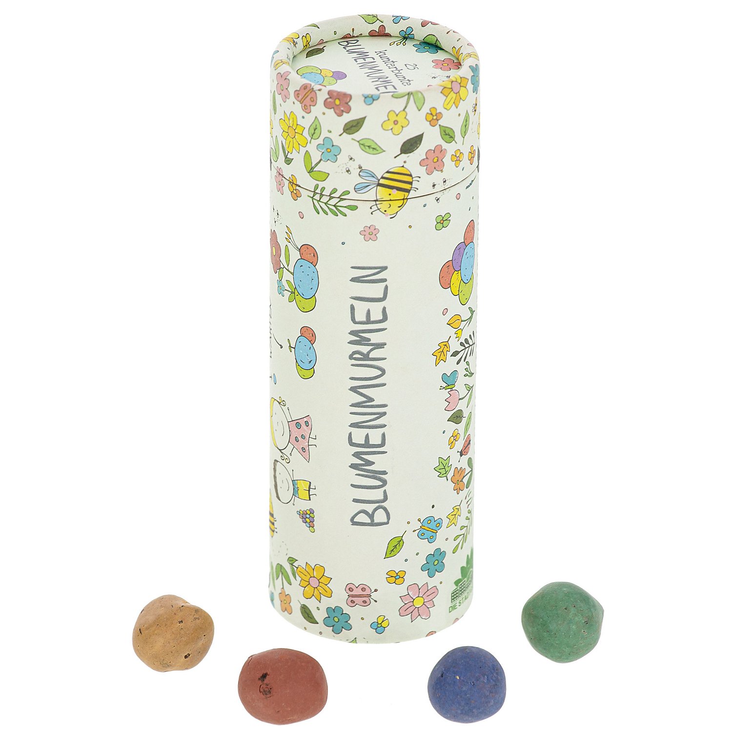 Blumenmurmeln, 25 Stück