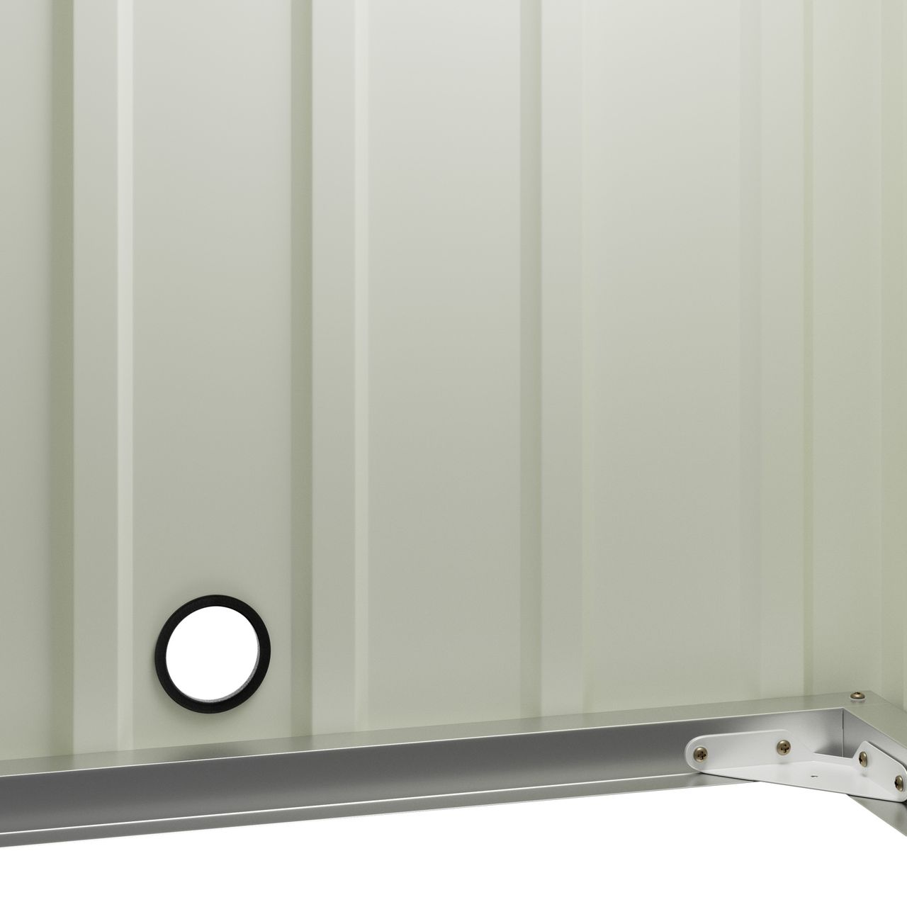 Casaria Gardebruk® Mähroboter Garage Anthrazit Metall 89x90x54cm