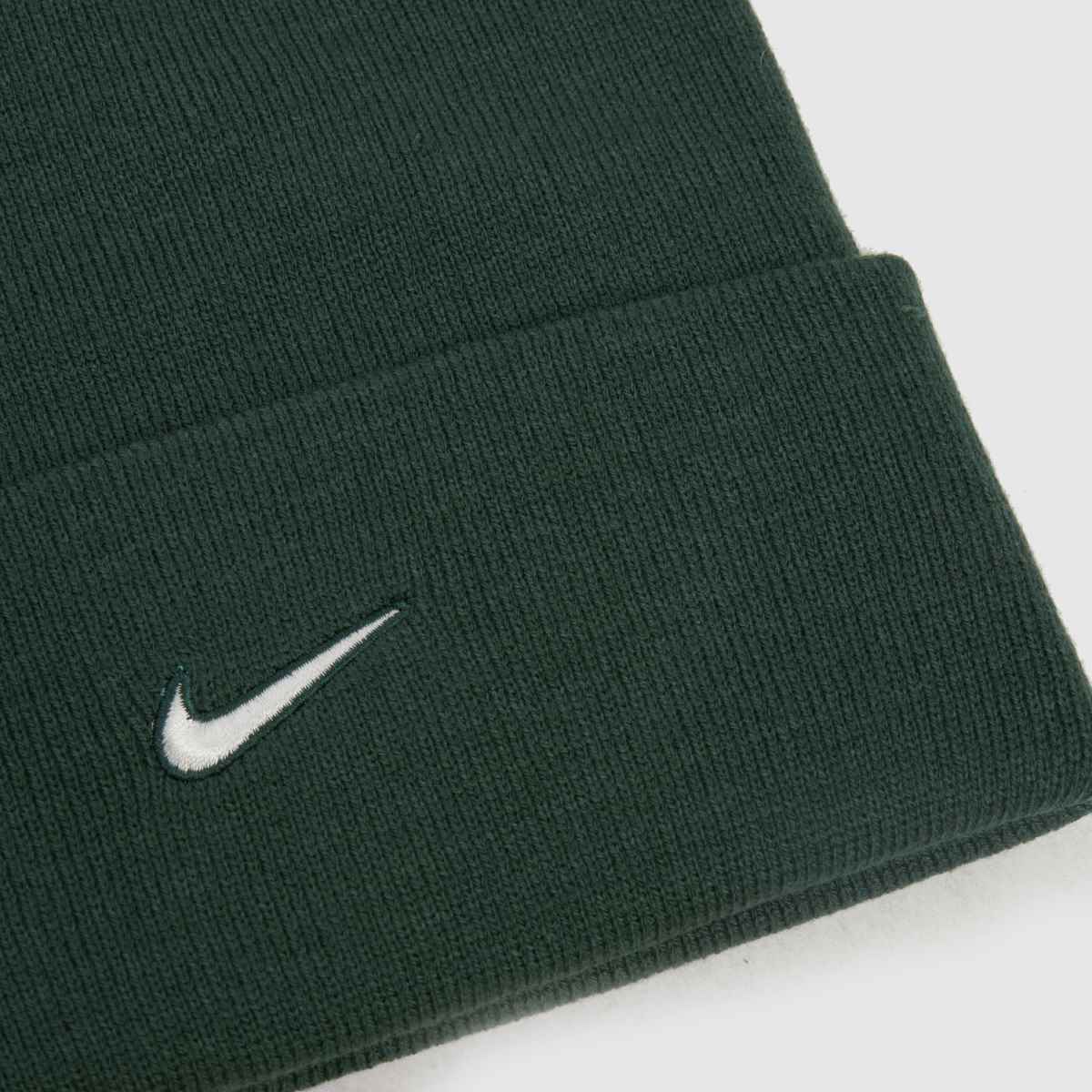 Nike grön swoosh peak-mössa