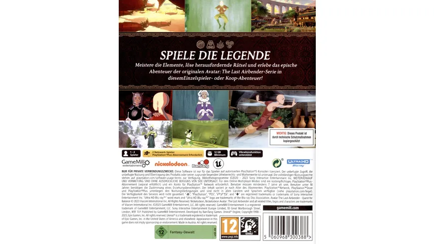 Avatar - The Last Airbender: Quest for Balance