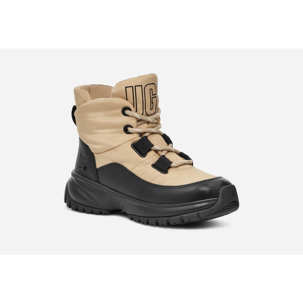 UGG PUFFER LACE Yose 1143844-MDSD / braun