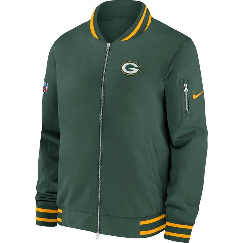 Nike Green Bay Packers Bomberjacke Herren