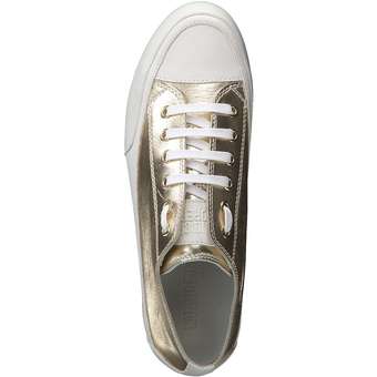 Candice Cooper Rock S Schnürsneaker in gold