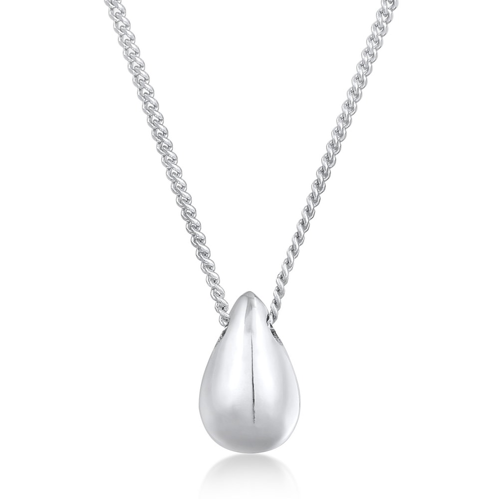 Elli Elli Collier Pendentif goutte d'eau pour femme Intemporel en argent massif 925 Bijoux