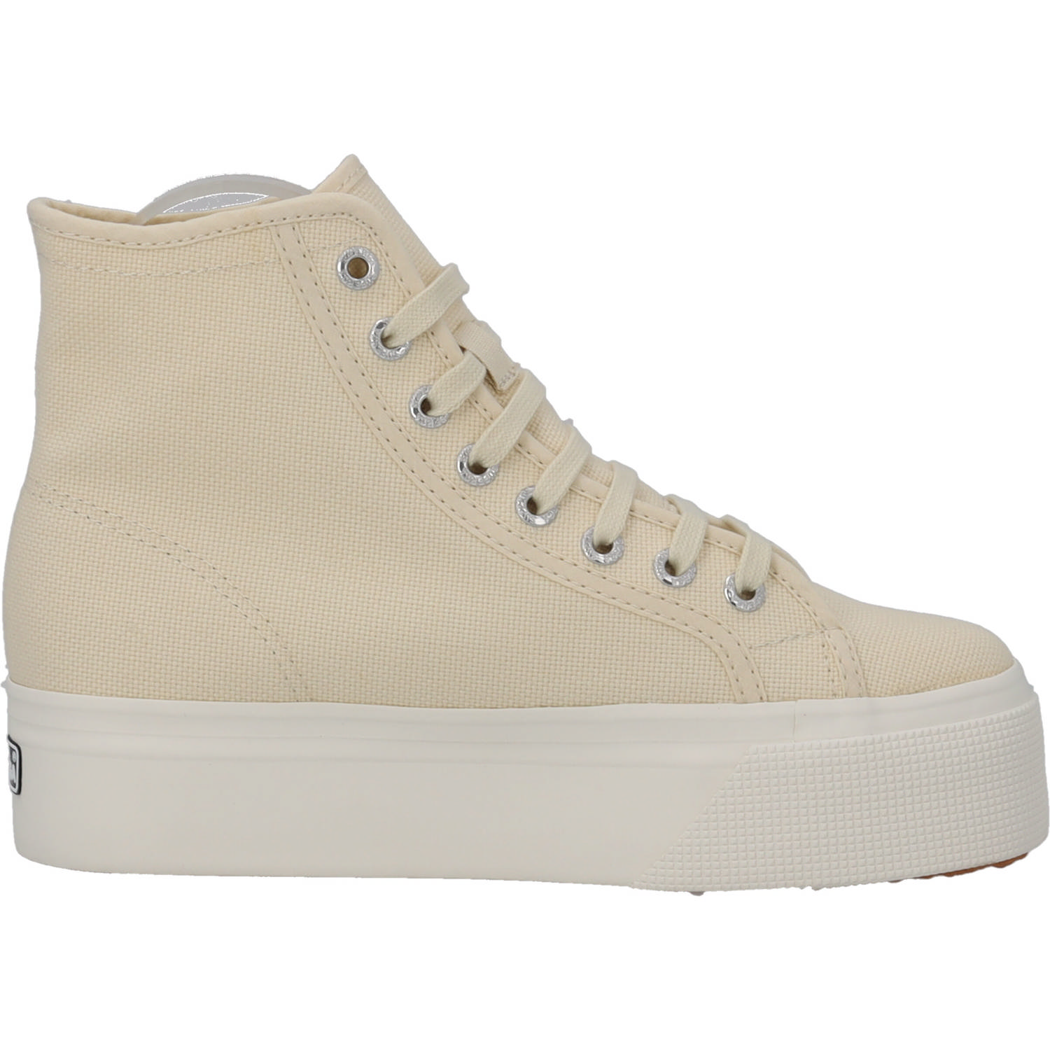 Superga 2708 Hi Top S41273W, Sneakers High, Damen, beige - eggshell