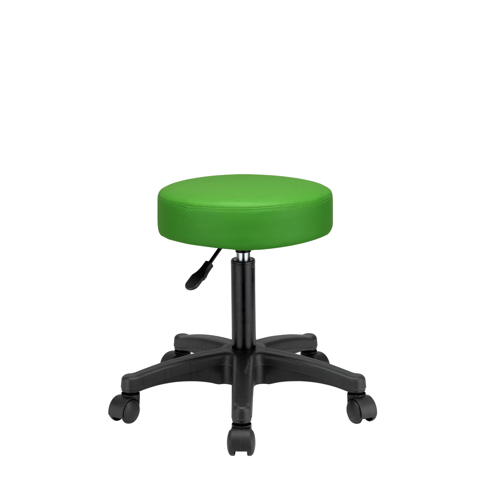 Casaria Deuba Rollhocker grün