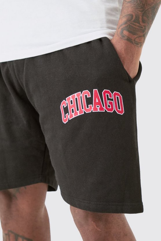 Plus lockere Jersey-Shorts