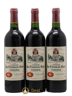 Château la Croix de Gay  1999 - Lot de 3 Bouteilles
