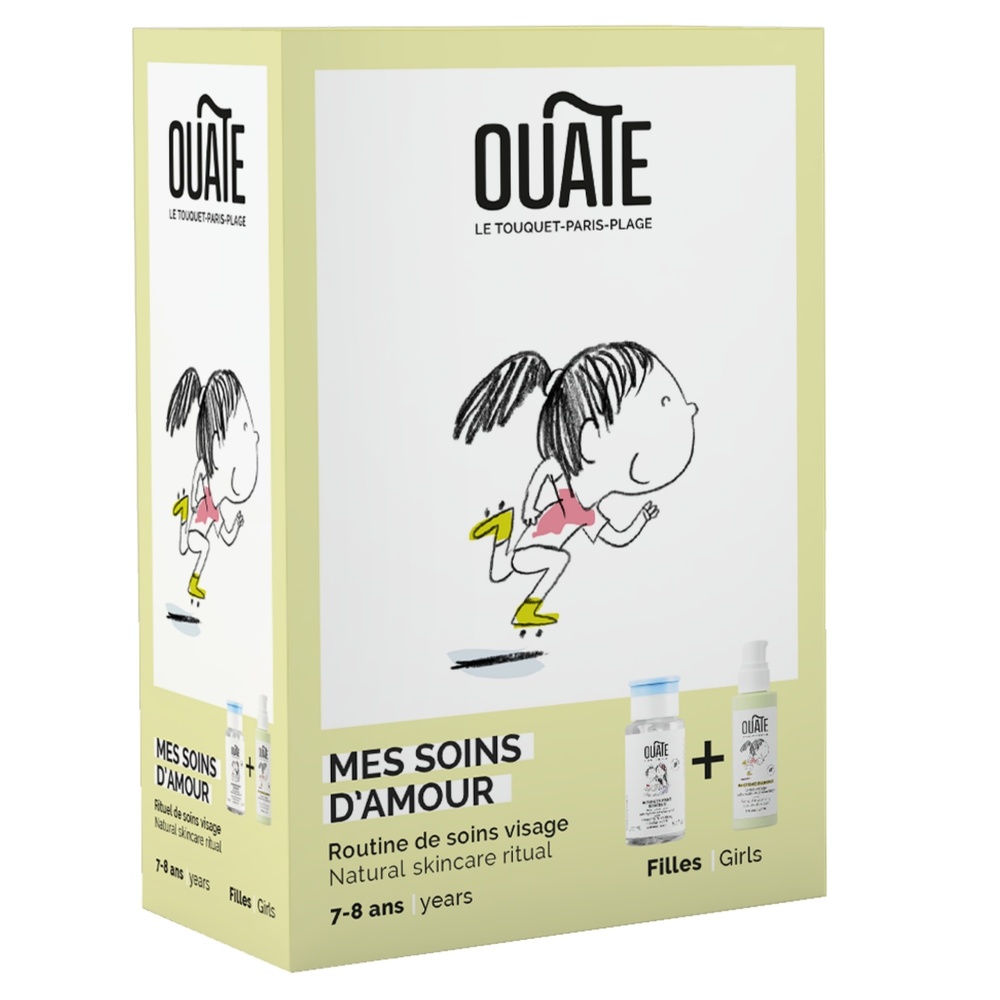 Ouate MES SOINS d'amour Coffret découverte soin visage 7-8 ans(soin 30 ml + nettoyant 150 ml)