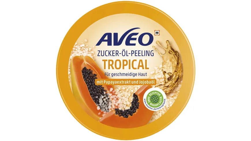 AVEO Zucker-Öl-Peeling Tropical 230 g
