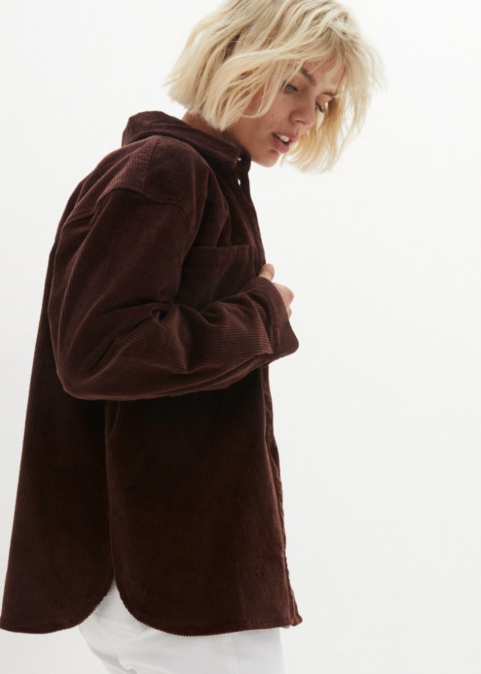 Cord-Shaket, oversized