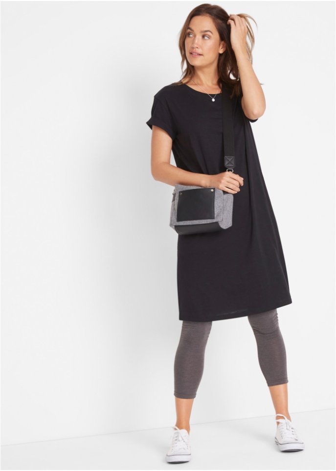 Boxy-Jerseykleid