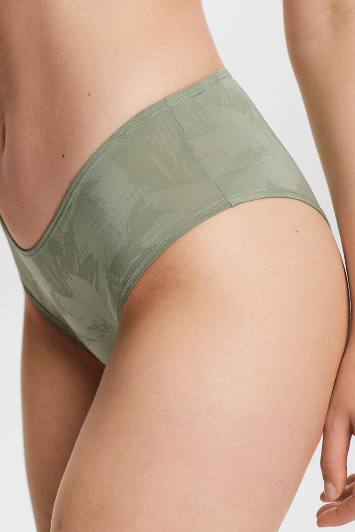 Bedruckte Hipster-Shorts aus Mikrofaser