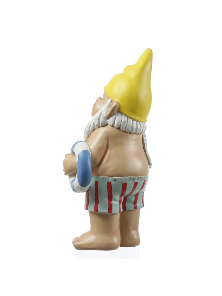 MARELIDA Gartnzwerg BERT im Badeanzug Gartenfigur H: 30cm in bunt günstig kaufen onesize