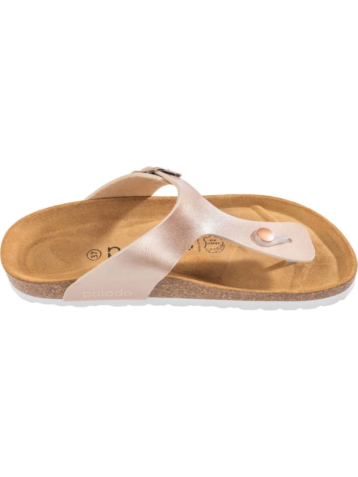 palado Zehentrenner in Metallic Rose günstig kaufen