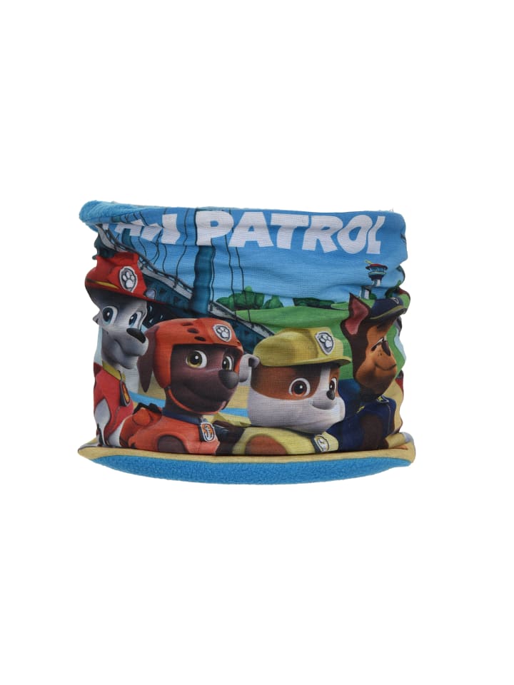 Paw Patrol 2tlg. Set: Schal und Handschuhe Chase Marshall Rubble in Blau günstig kaufen onesize