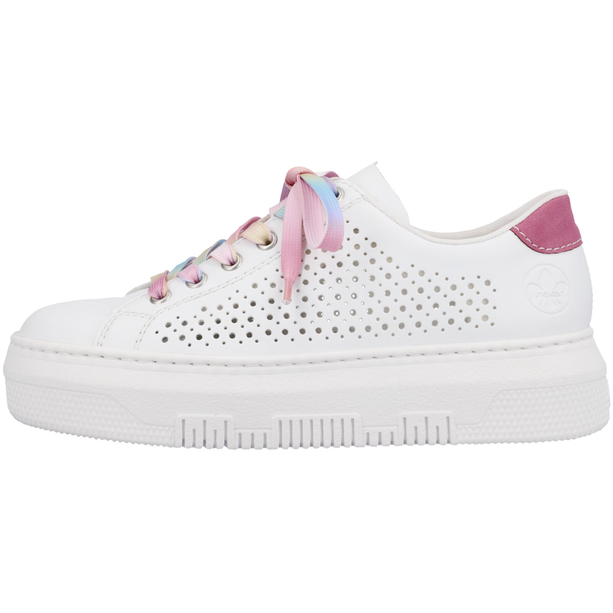 Rieker M1904 Sneaker Low weiss