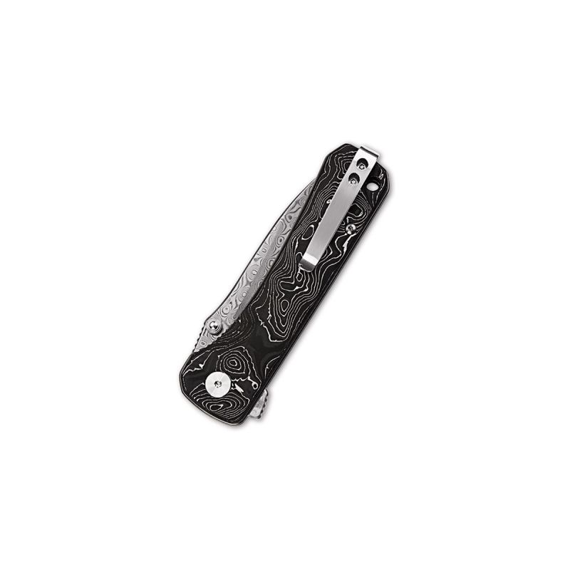 QSP Hawk Damascus QS131-Q Aluminium Foil Carbon Fiber