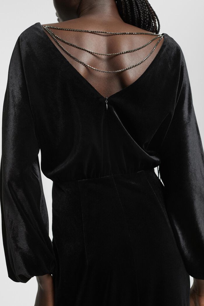 Midikleid aus Samt