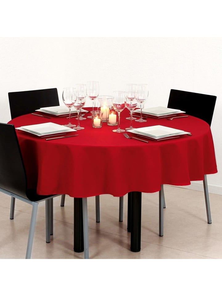 Atmosphera Créateur d'intérieur Tischdecke in rot günstig kaufen onesize