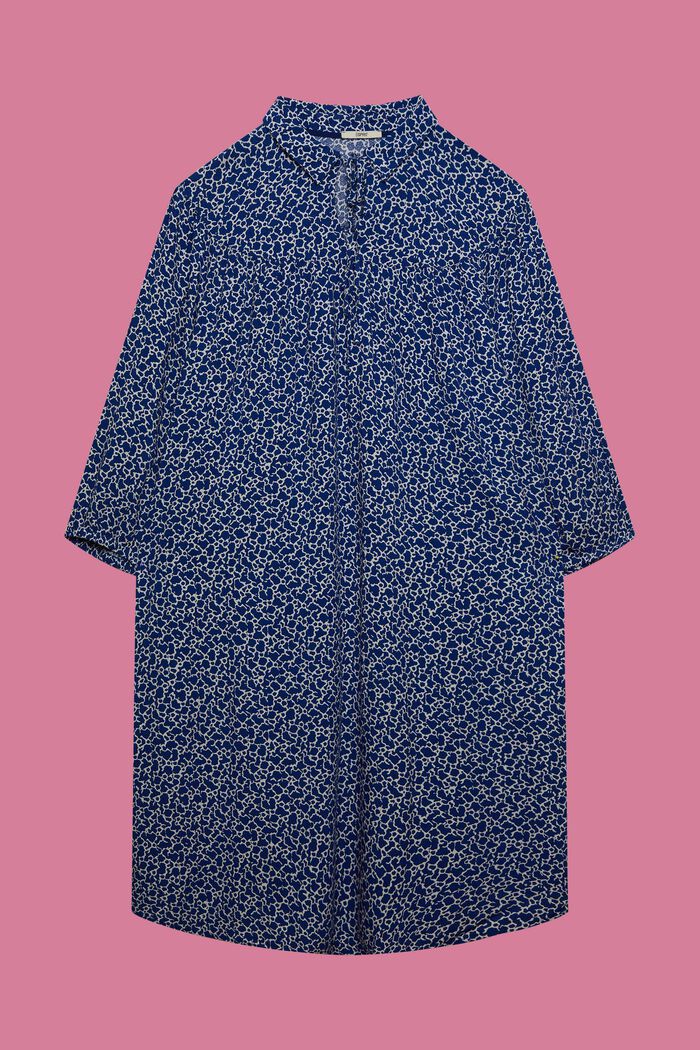 CURVY Midikleid mit Allover-Print