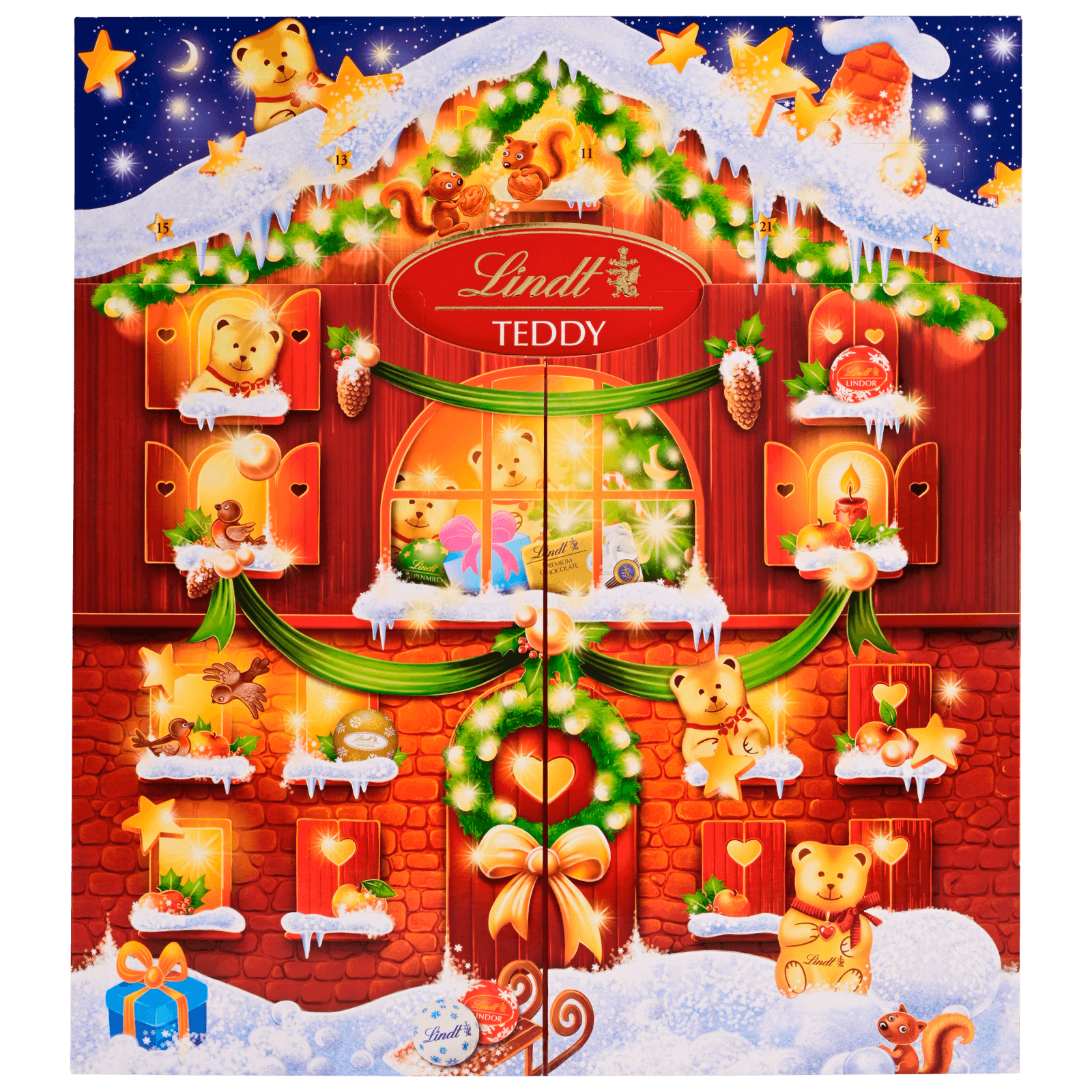 Lindt Teddy Adventskalender 128g