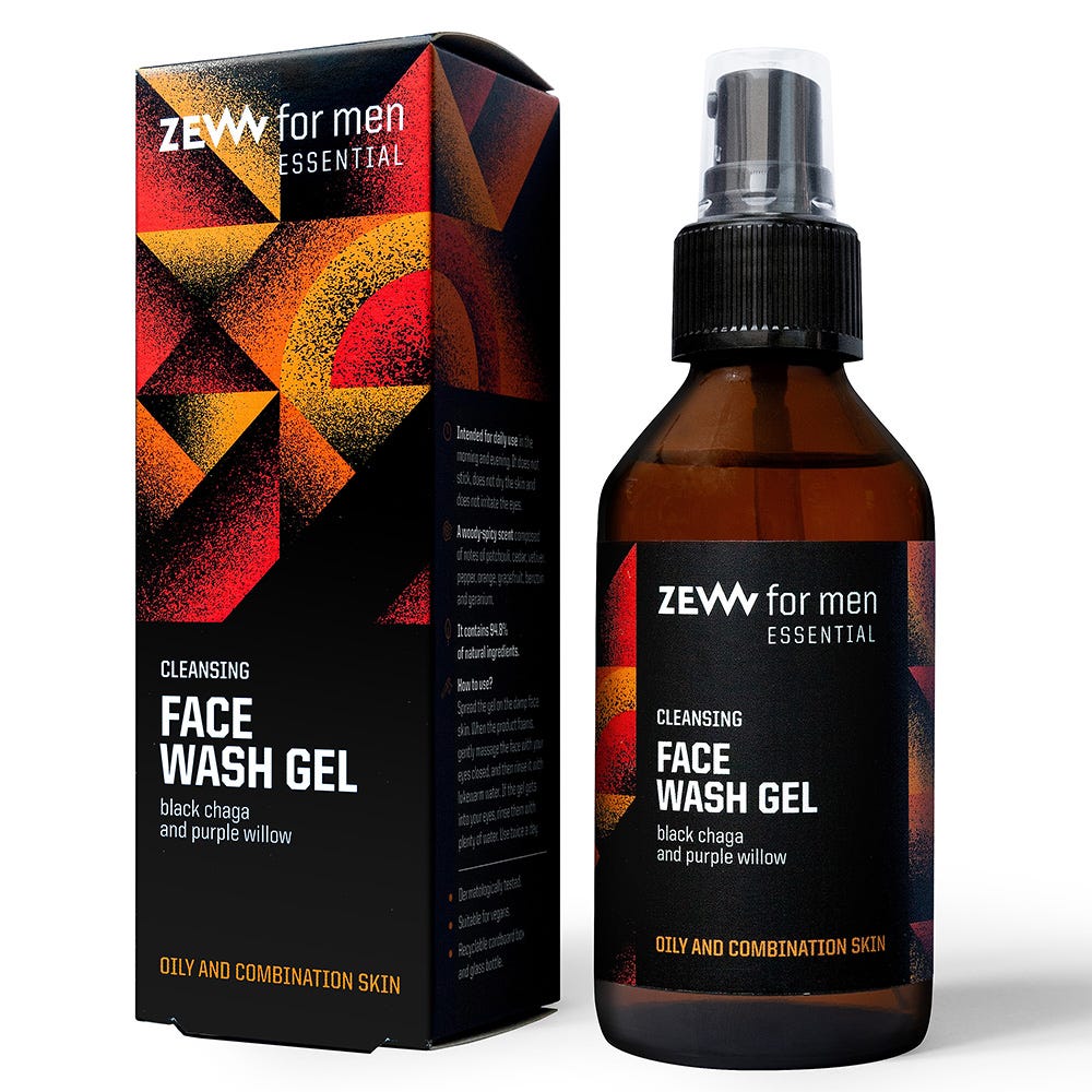 ZEW for Men Face Wash Gel - oily and combination skin 100 ml