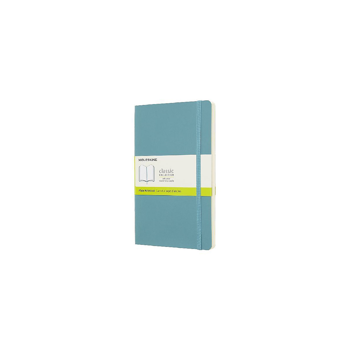 Moleskine Reef Blue Notebook Large Plain Soft