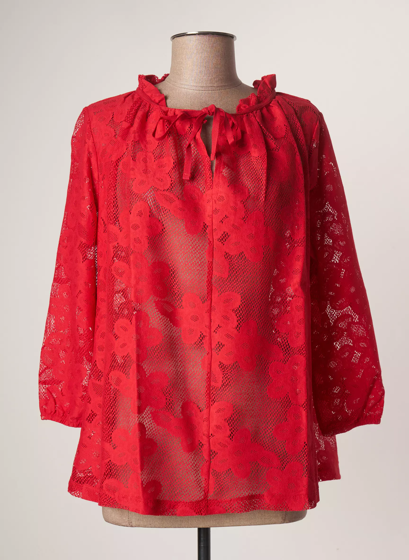 Maloka Blouses Femme couleur rouge