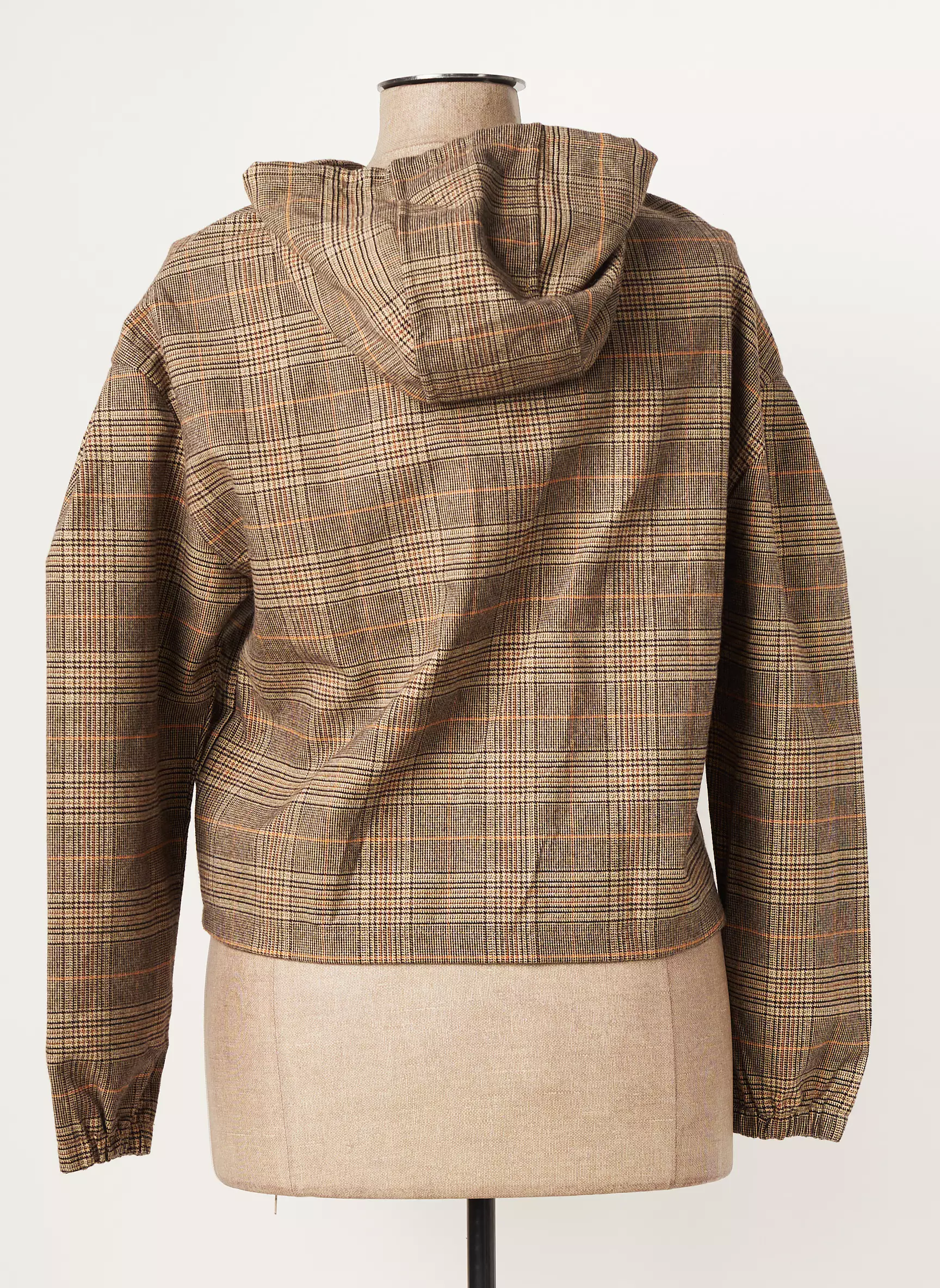 School Rag Sweat Capuche Femme couleur beige