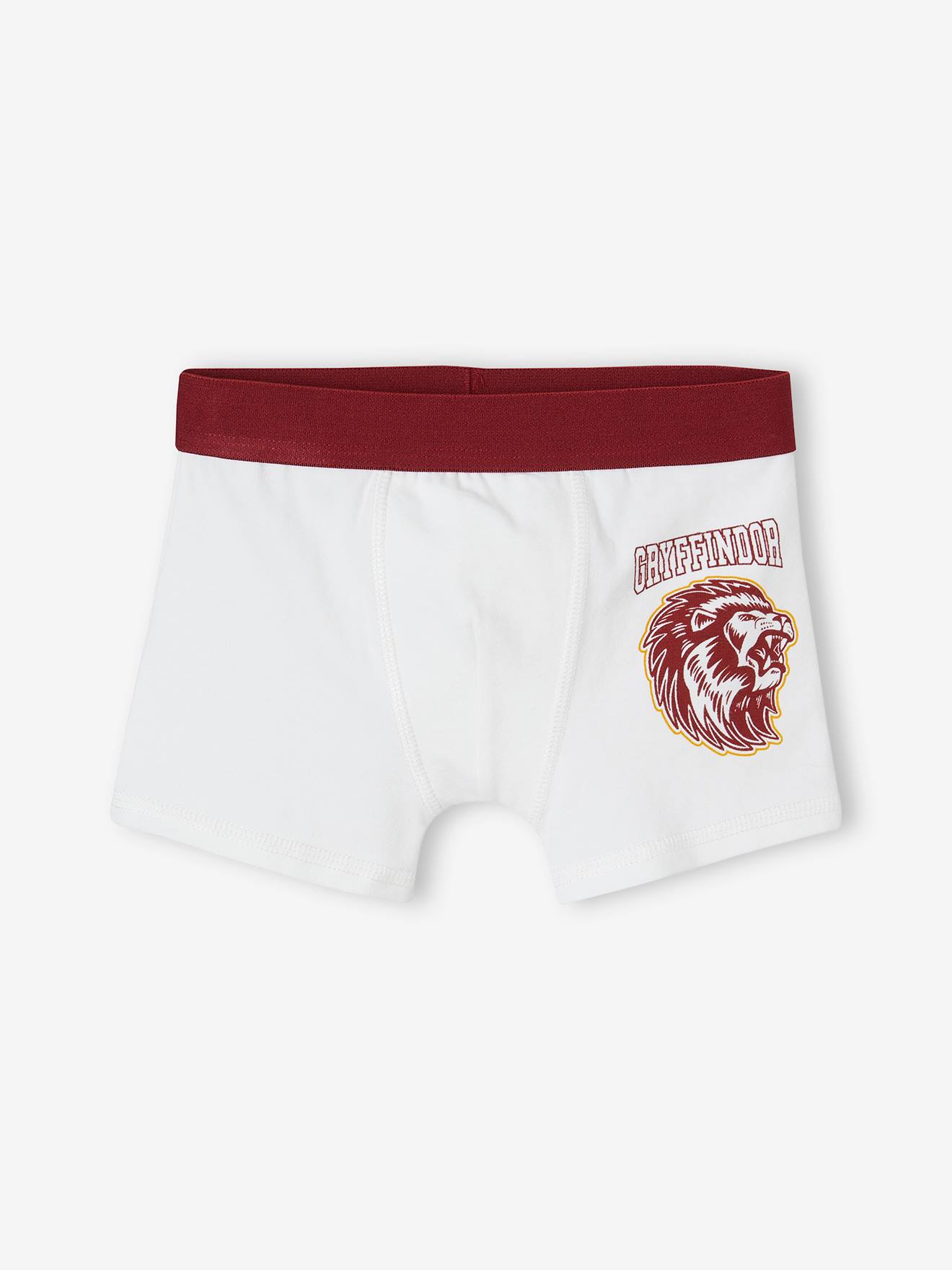 Harry Potter 3er-Pack Jungen Boxershorts HARRY POTTER - bordeaux