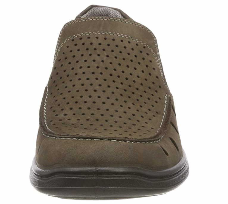 JOMOS Komfort Slipper braun