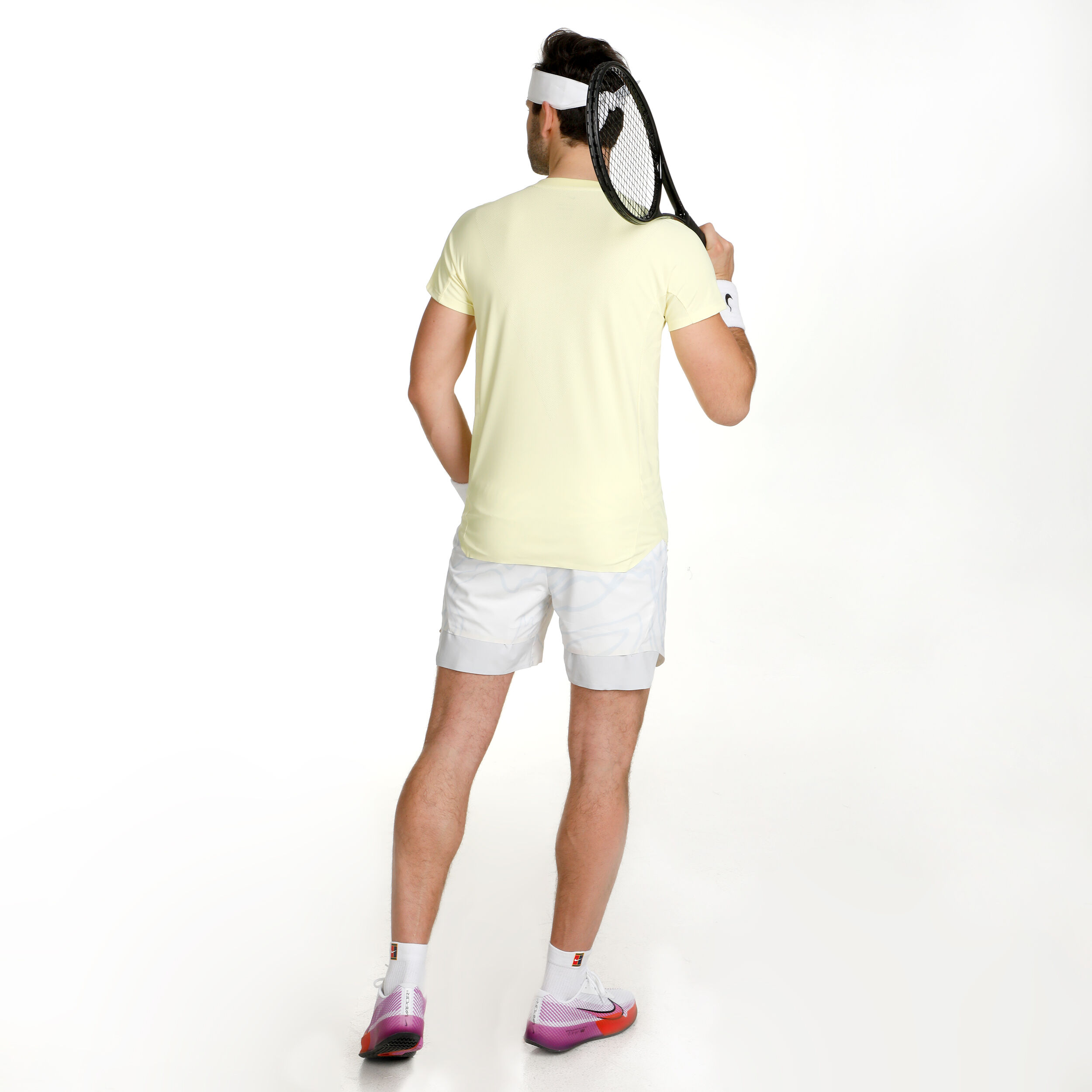 Dri-Fit Court Slam MB Shorts Herren - Weiß
