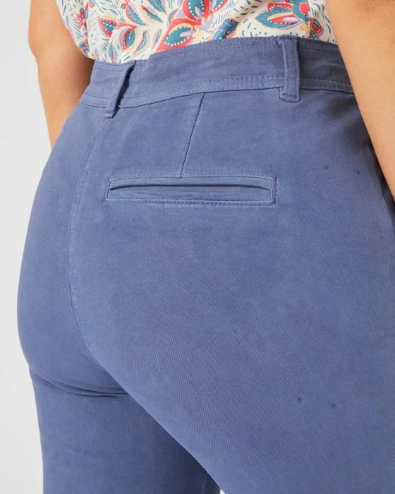 Pantalon bi-stretch effet ventre plat