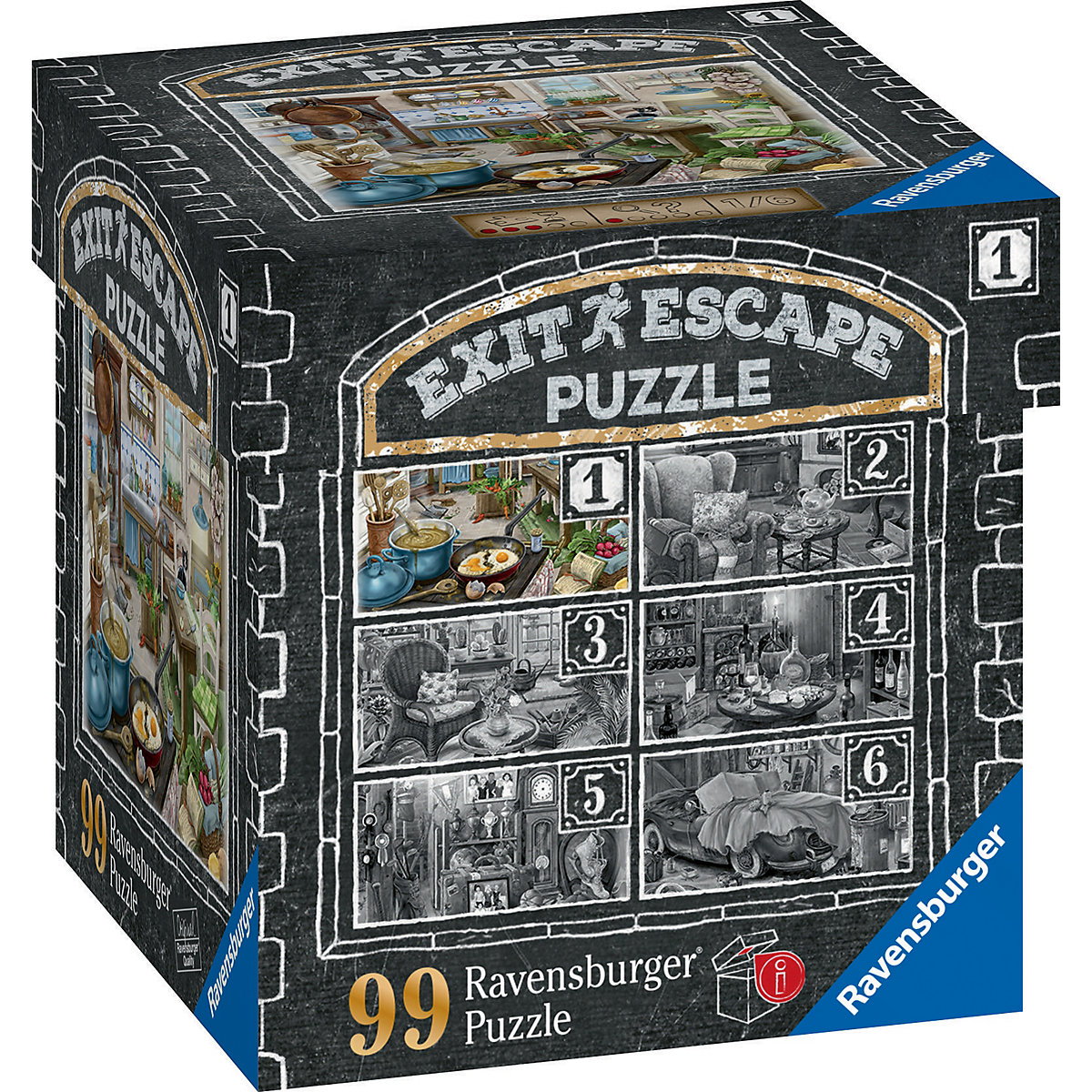 EXIT Puzzle - Im Gutshaus 1 - Küche, 99 Teile