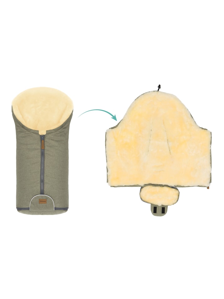 Kinderhaus Blaubär Fillikid Winterfußsack Pamir TOP in Pistazie günstig kaufen 80 x 45 cm