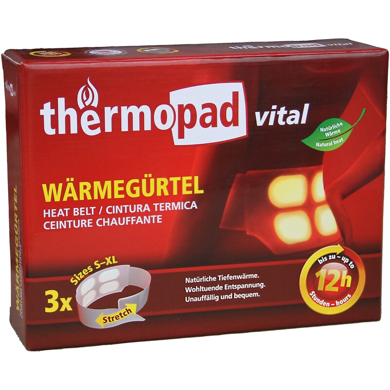 Thermopad Wärmegürtel &ndash; 3 Stück