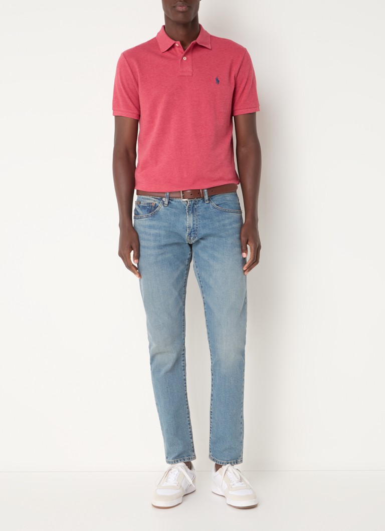 Polo Ralph Lauren Custom slim fit em algodão piqué