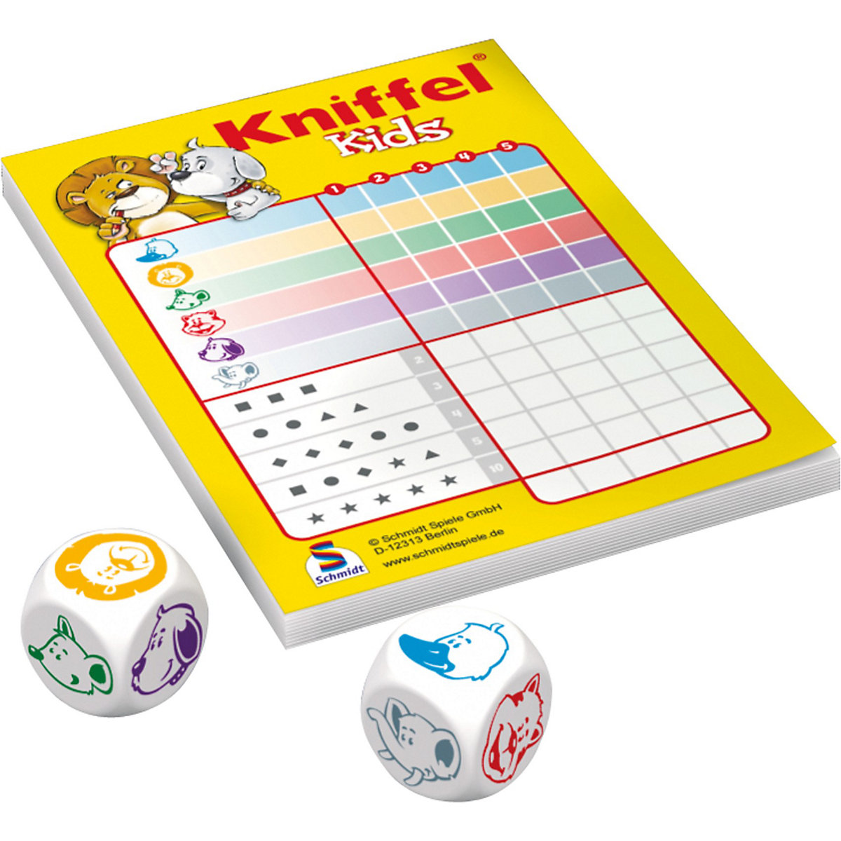 Mitbringspiel Kniffel Kids