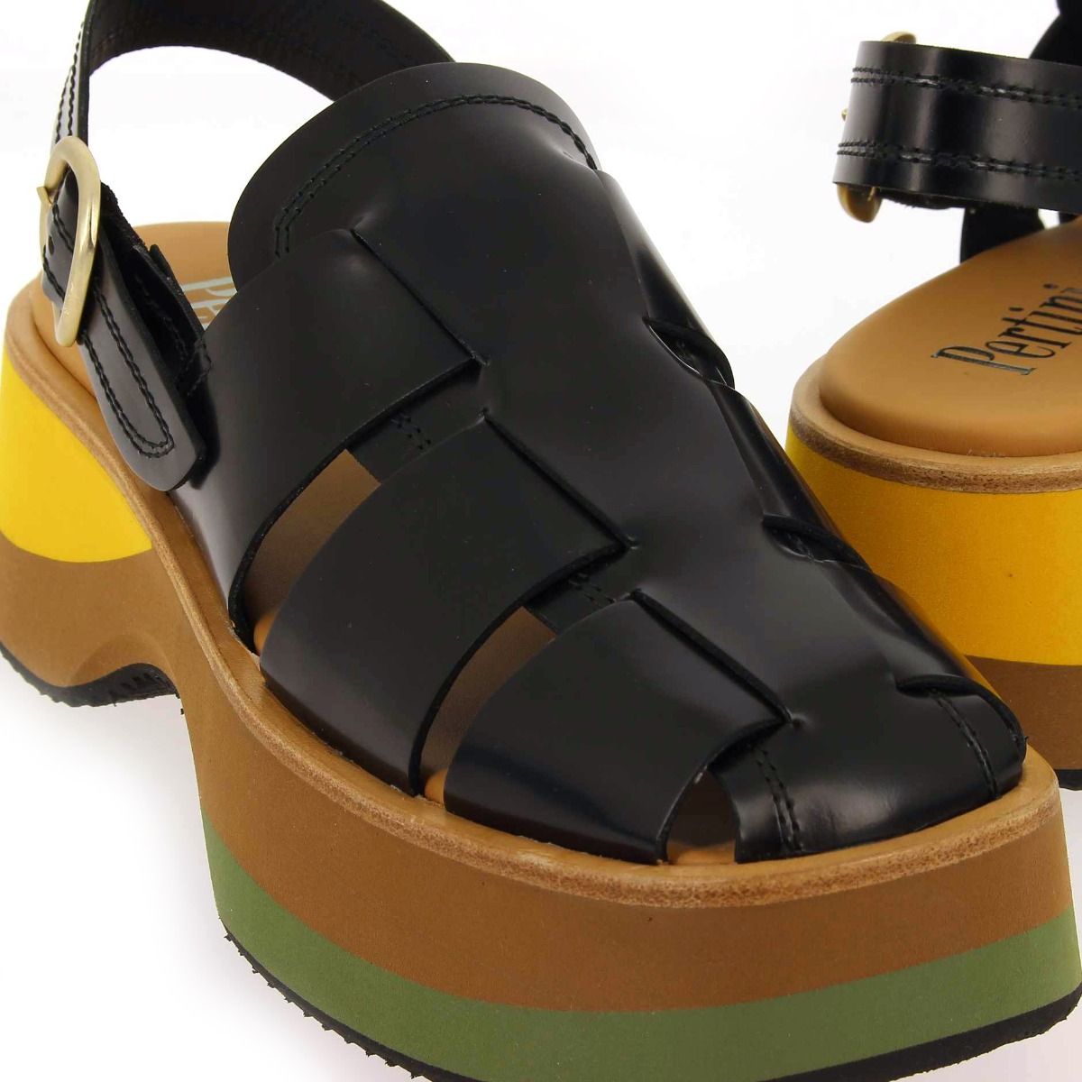 Pertini  231W32339 - Noir Vert Jaune