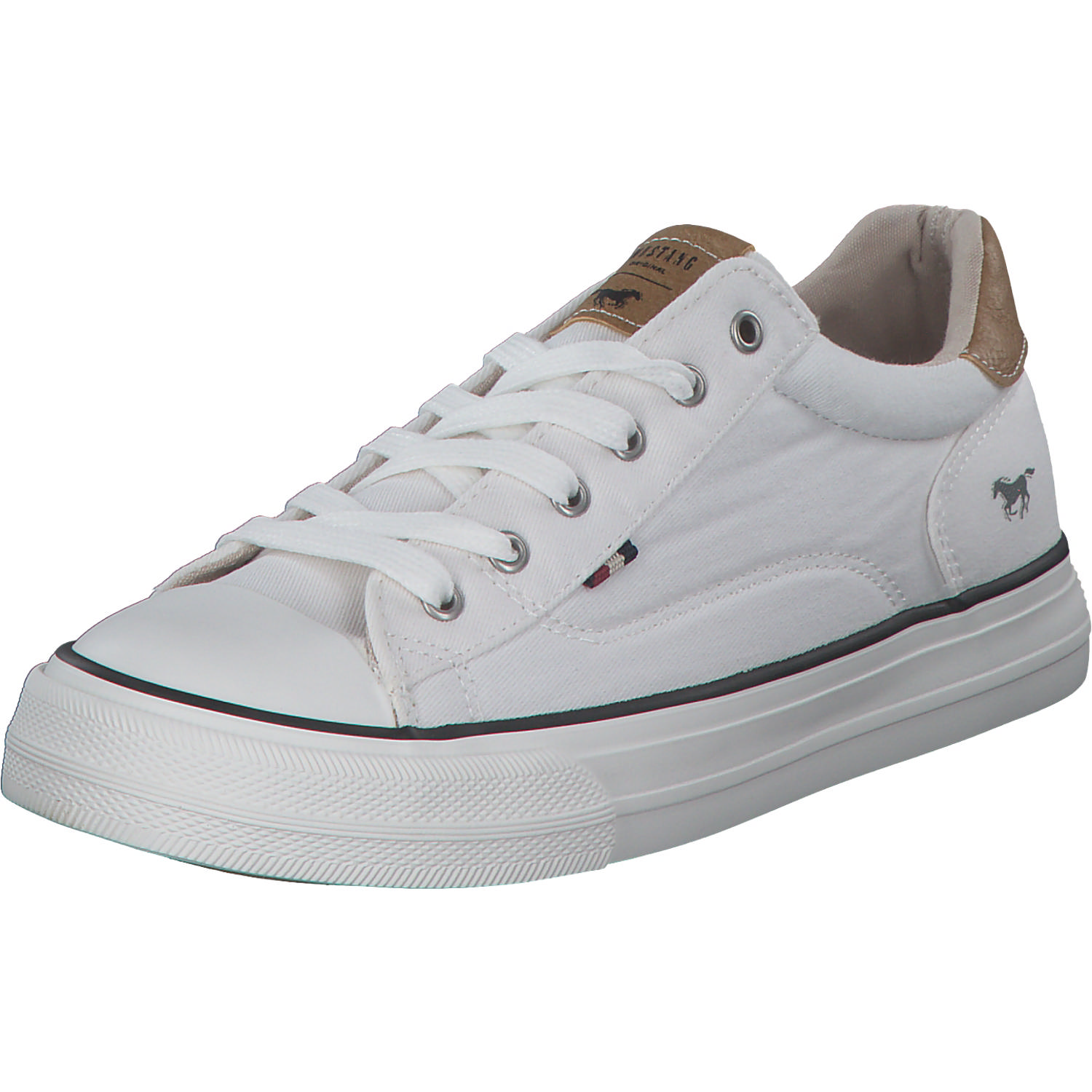 Mustang 1272307, Sneakers Low, Damen, weiss
