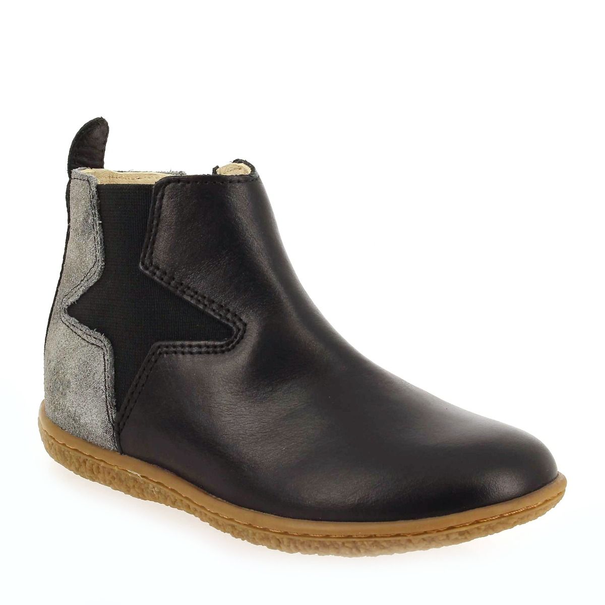 Kickers  VERMILLON H20  - Noir Argent