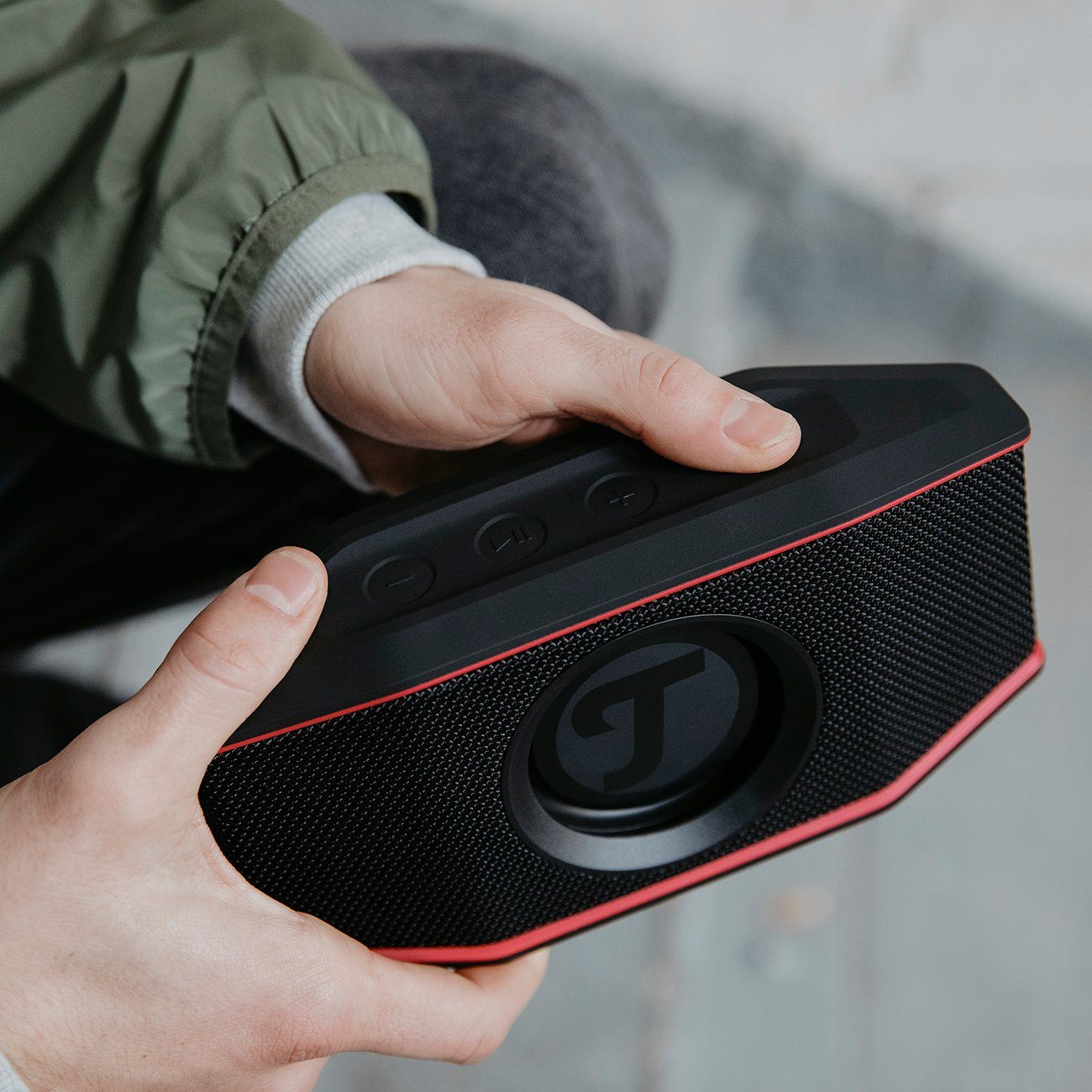 Teufel ROCKSTER GO Wireless Lautsprecher (Bluetooth, 8 W, Wasserdicht nach IPX7)