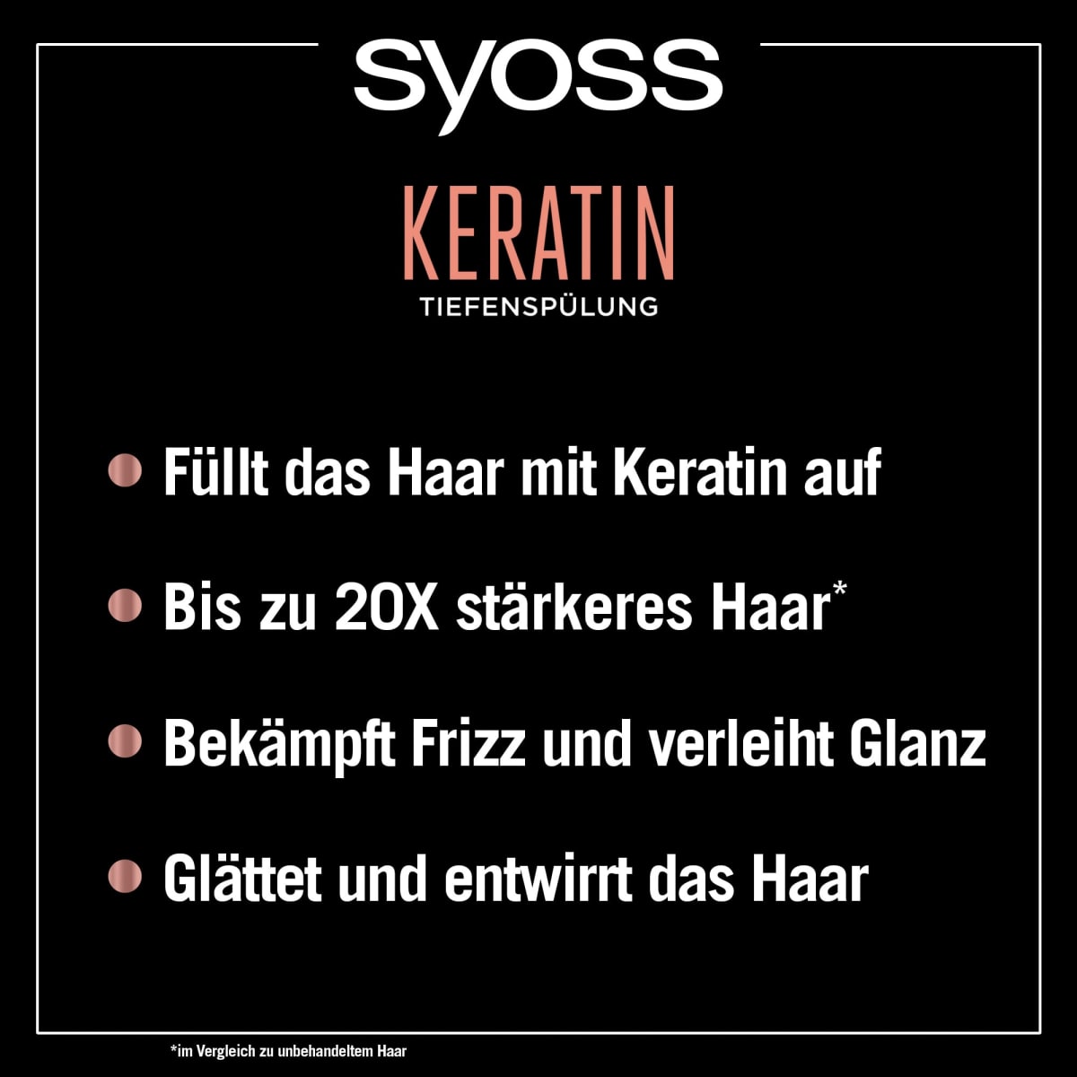 Conditioner, Tiefenspülung Keratin, 250 ml