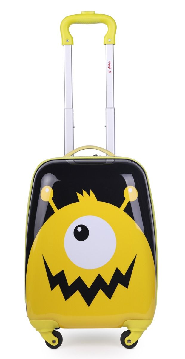 For Kids - MONSTER, children's suitcase, trolley, suitcase for children, travel suitcase