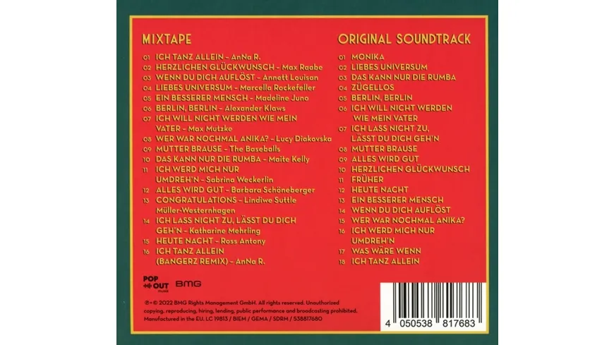 Ku'damm56-Das Musical (Deluxe Edition) Deluxe Edition Digipak